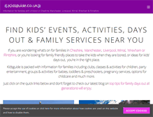 Tablet Screenshot of kidsguide.org.uk